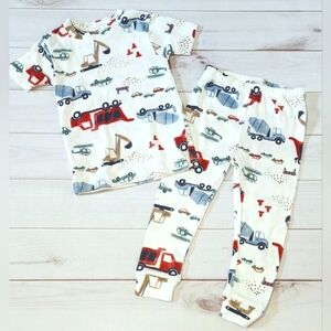 Carter's Just One You Toddler Boy Trucks 2 piece Pajama Set 18 Months New No Tag